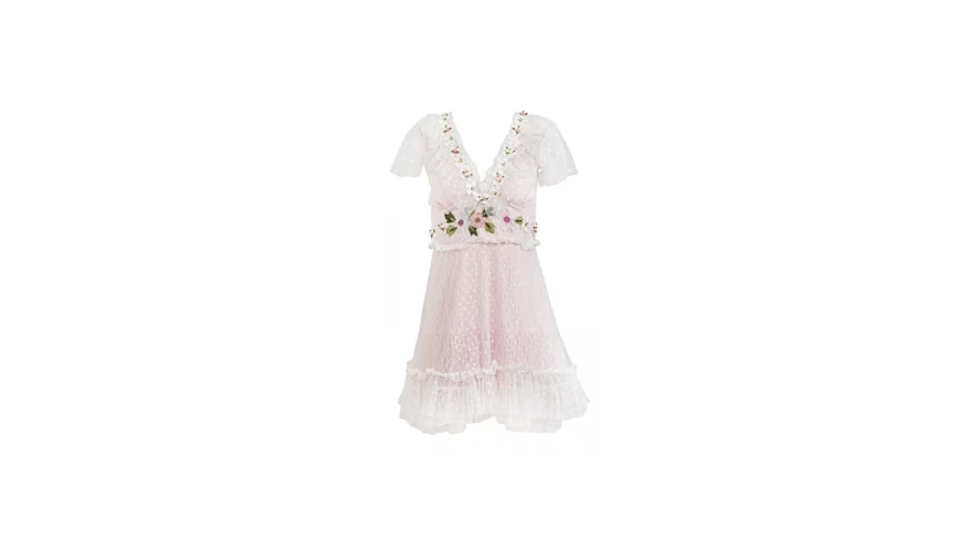 φόρεμα με λουλούδια