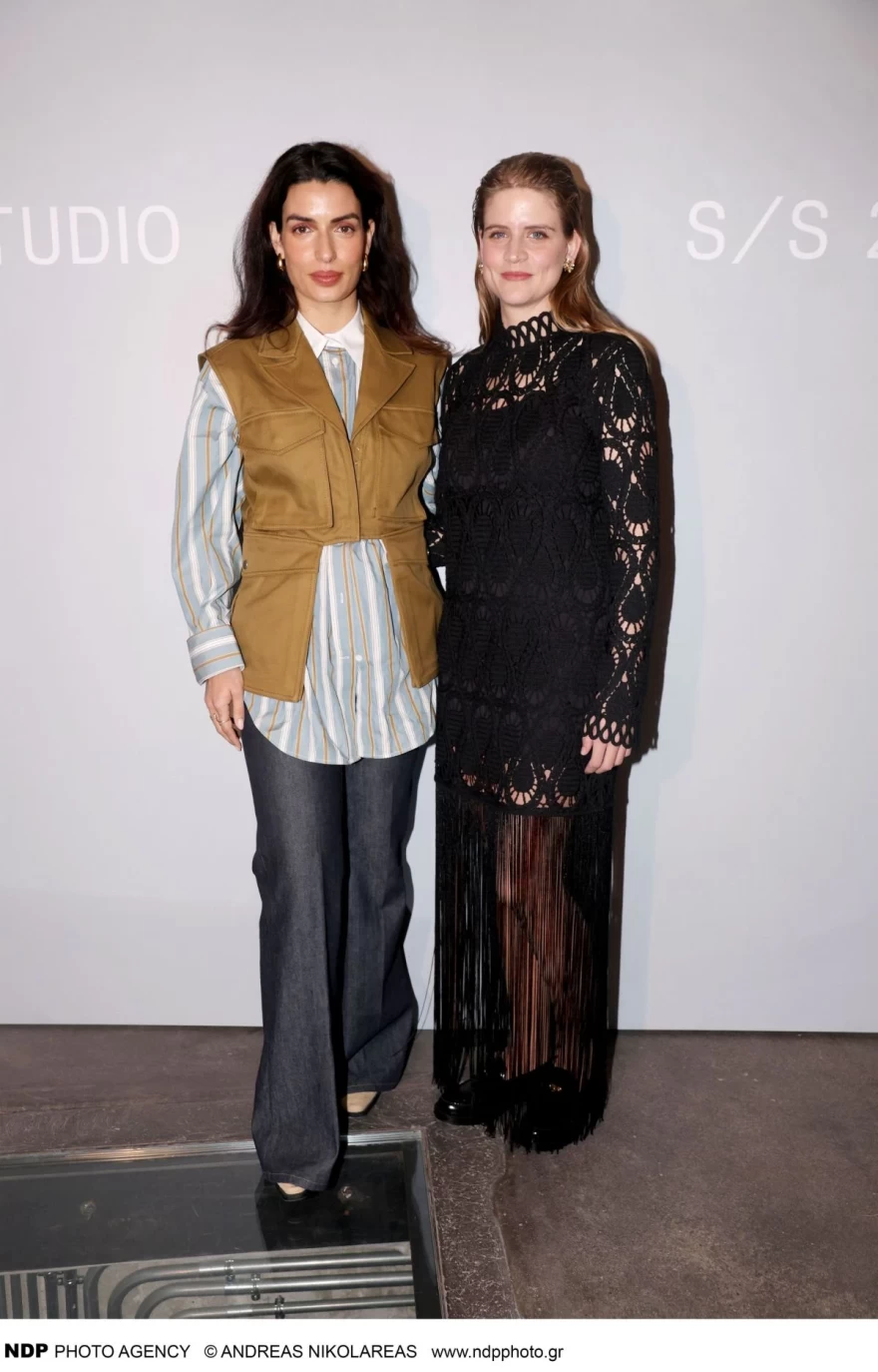 Η Δανάη Μιχαλάκη με την Τόνια Σωτηροπούλου