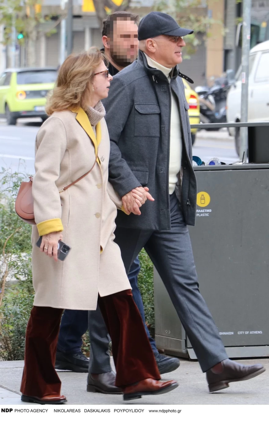 Νίκος Δένδιας - Δήμητρα Λάλα - Βόλτα 