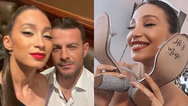 Δήμητρα Βαμβακούση: Με ποδηλατικό κολάν και αθλητικό σουτιέν στην παραλία - Το σώμα της περίπου 40 μέρες μετά τη γέννα