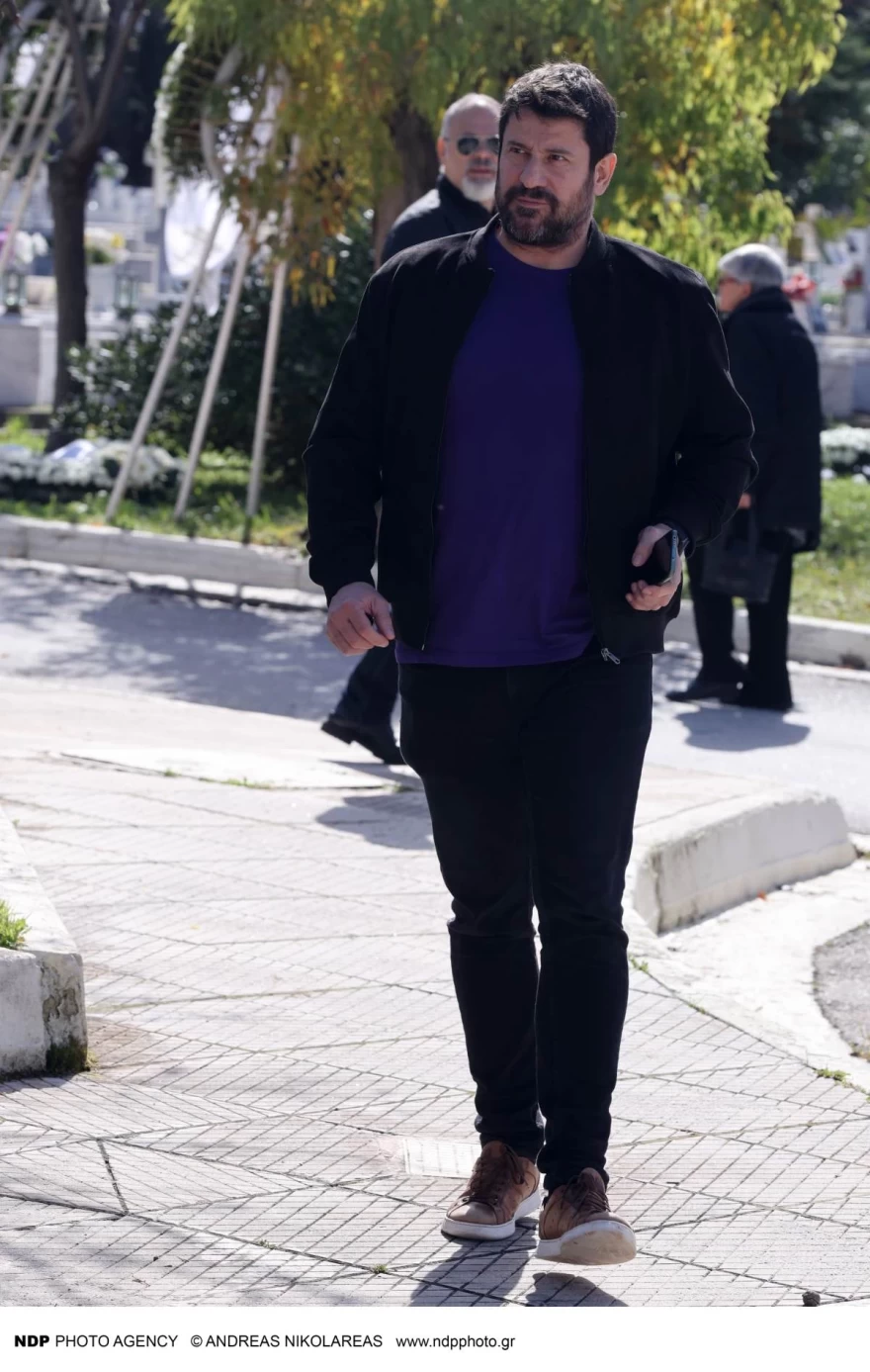 Αλέξης Γεωργούλης - Κηδεία Ηλία Λογοθέτη