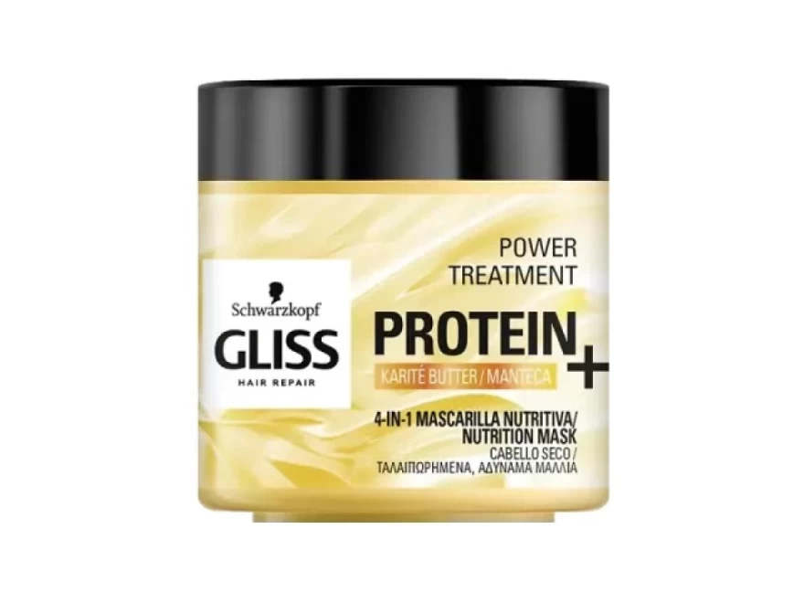 μάσκα για λεπτά μαλλιά gliss