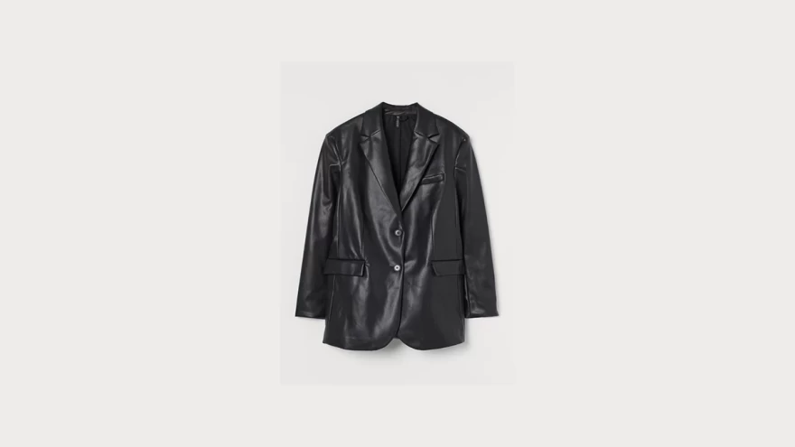 δερμάτινο σακάκι