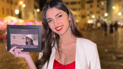 Ιφιγένεια Τζόλα: Στη Ρώμη για να παραλάβει το βραβείο της – Περήφανη η Βασιλική από τη Γη της Ελιάς