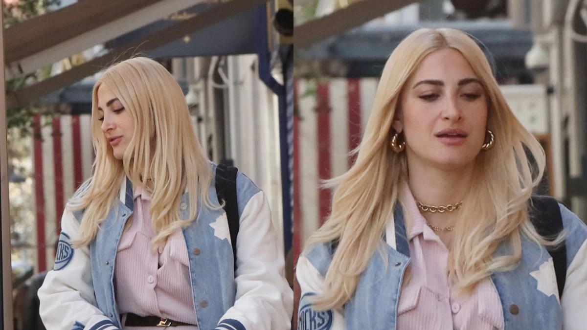 Ιωάννα Τούνη: Με ζώνη 400 ευρώ και sneakers 1.220 ευρώ - Τι φόρεσε σε βόλτα με τον Πάρη στην Αθήνα