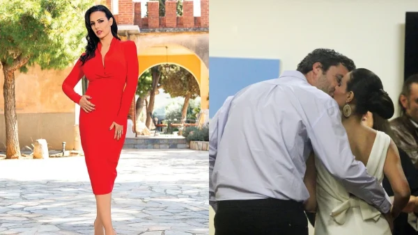 Όλγα Λαφαζάνη: 14 χρόνια μαζί με το Νίκο Οικονόμου - Το μυστικό ενός επιτυχημένου γάμου, οι καυγάδες και το δαχτυλίδι έκπληξη στην ρόμπα