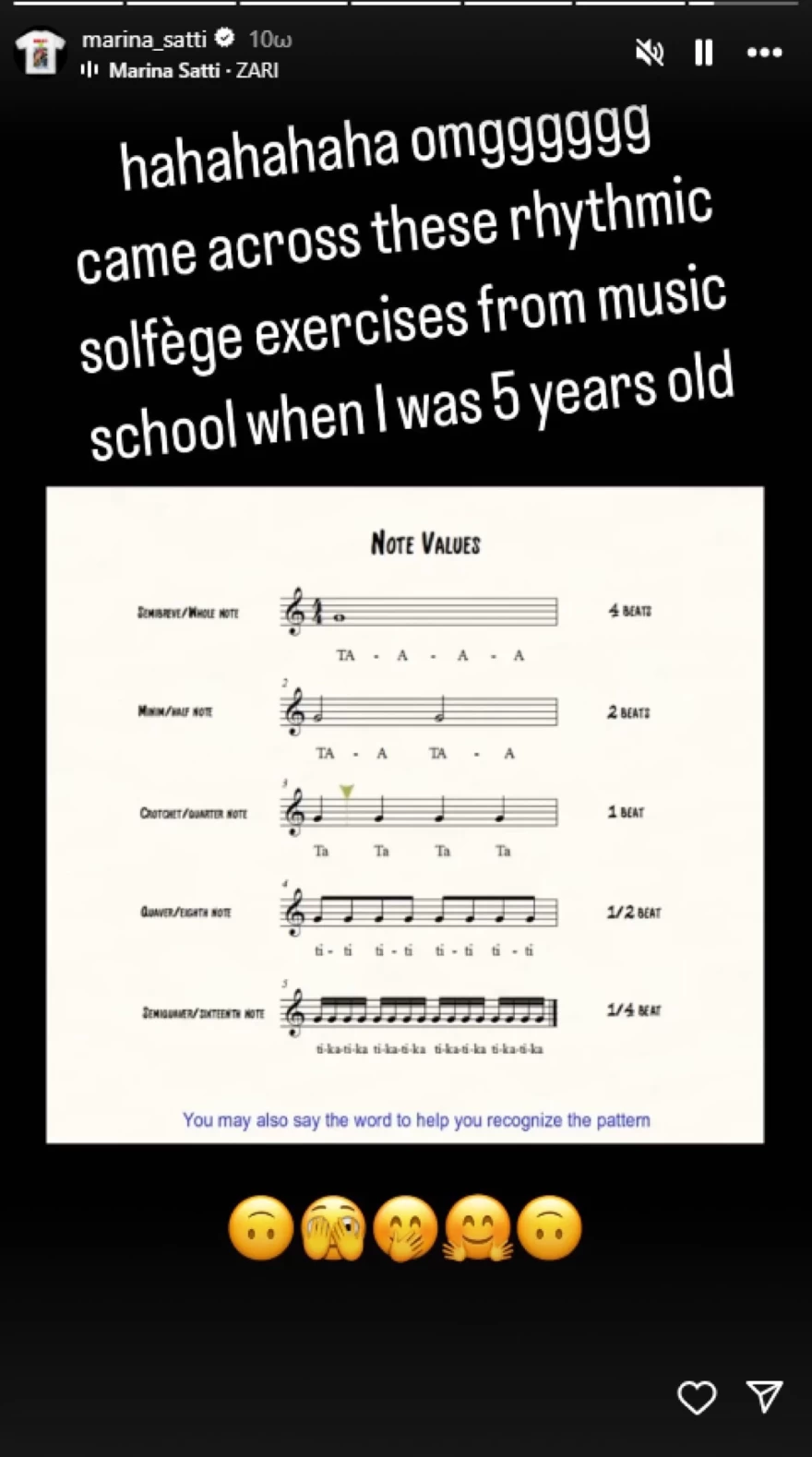 Μαρίνα Σάττι - Ανάρτηση - Eurovision