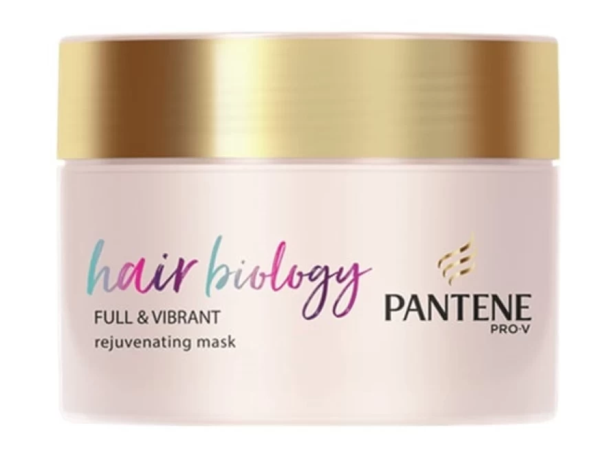 μάσκα μαλλιών biolgoy pantene