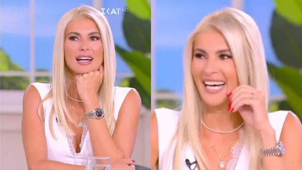 Στέλιος Χανταμπάκης: Αγνώριστος με το νέο του look ο σύζυγος της Πηλιάκη - Στα παρασκήνια του Fay's Time με βαμμένα ξανθά μαλλιά