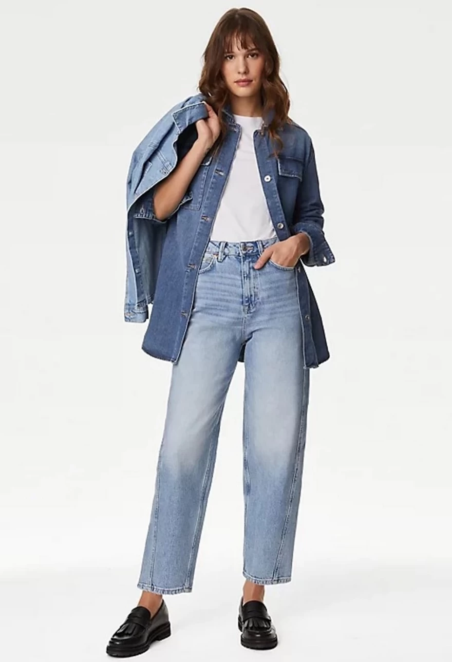 τζιν πουκάμισο