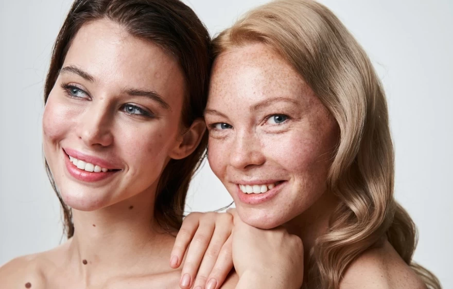 γυναίκες με λιπαρή επιδερμίδα