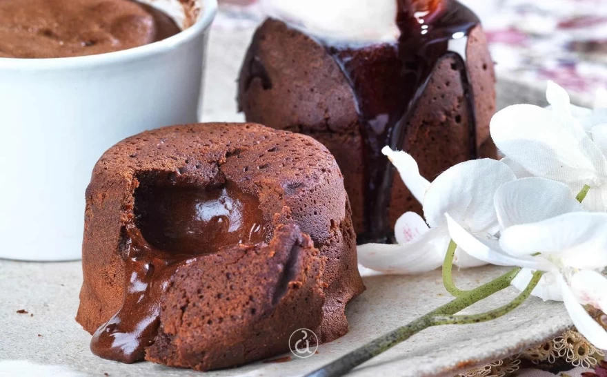 Σουφλέ σοκολάτας - Αργυρώ