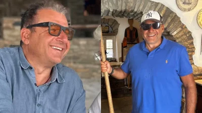 Γιώργος Λιάγκας: Δε μοιάζει με σπίτι εργένη - Η μίνιμαλ μεζονέτα του με αναπαυτικούς καναπέδες και μεγάλη εσωτερική σκάλα στα Νότια Προάστια