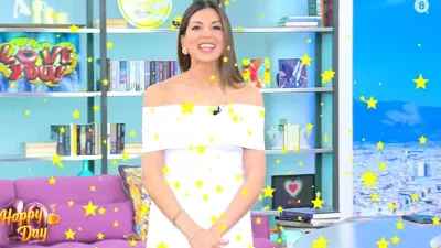 10 χρόνια Happy Day στον ALPHA: Το στολισμένο πλατό και τα συγκινητικά λόγια της Σταματίνας Τσιμτσιλή