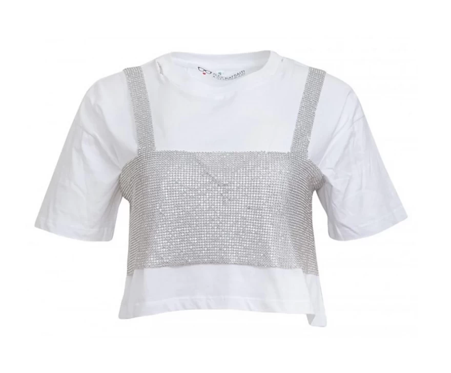 λευκό μπλουζάκι