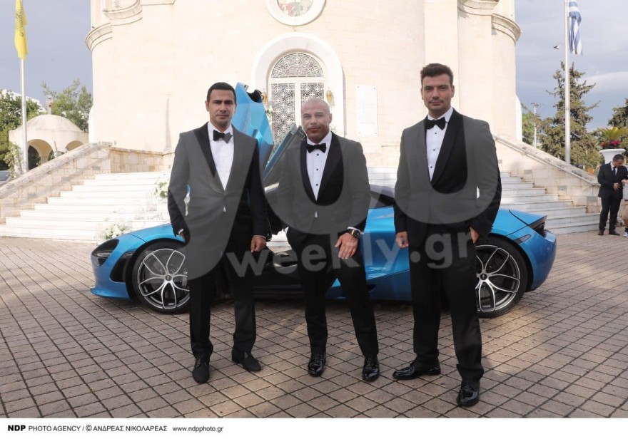 Μιχάλης Ζαμπίδης γάμος φίλοι