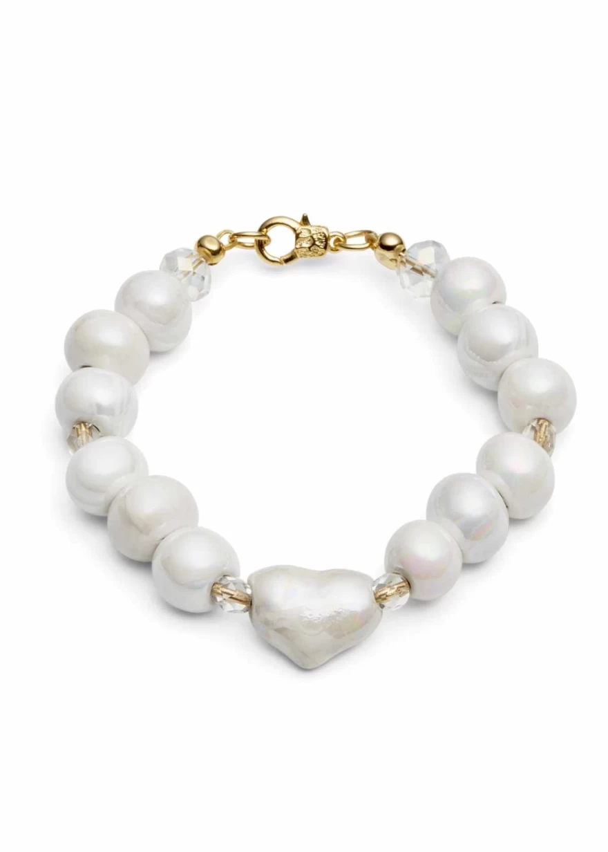 λευκό βραχιόλι