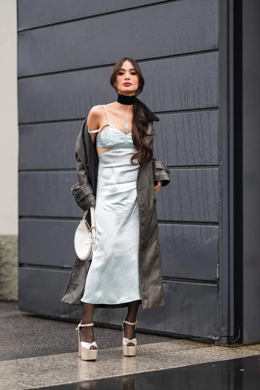 φουλάρι street style