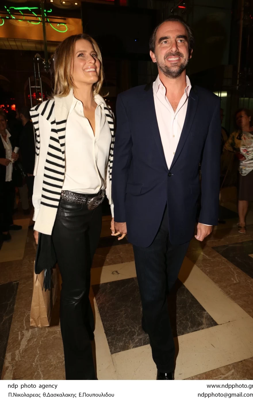 Τατιάνα Μπλάτνικ με μαρινιέρα