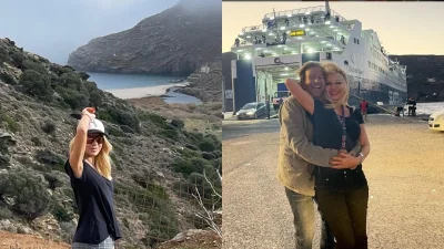 Ελένη Μενεγάκη: Λαχτάρα για την παρουσιάστρια - Τι συνέβη μέσα στο καράβι που επέστρεφε από την Άνδρο