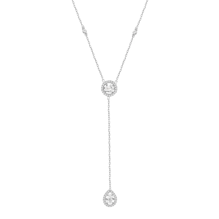 ασημί μενταγιόν