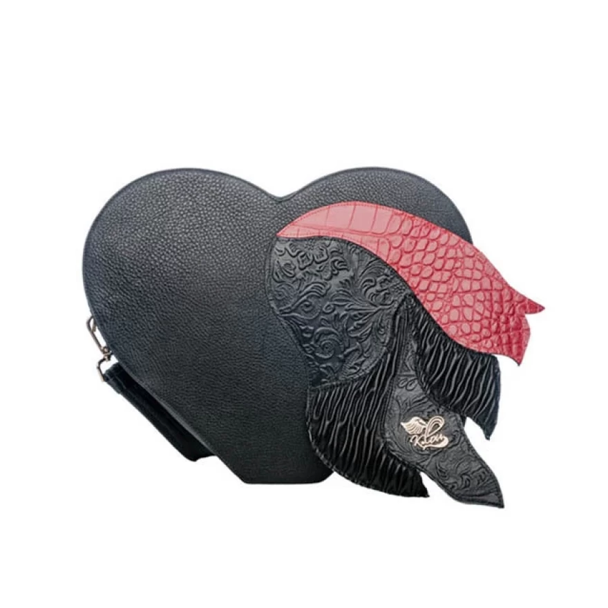 τσάντα καρδιά kloucollection.com