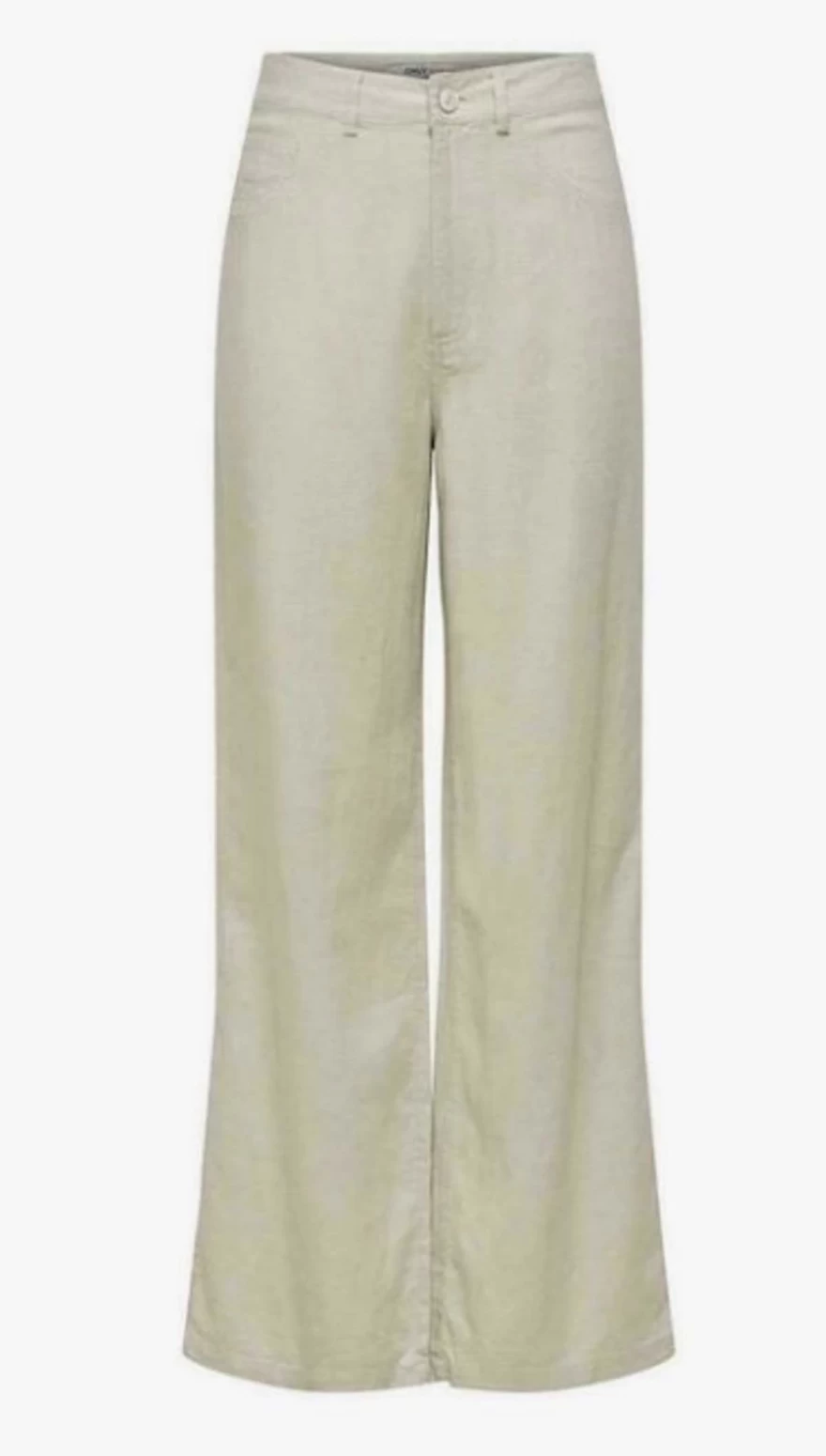 μπεζ λινό παντελόνι