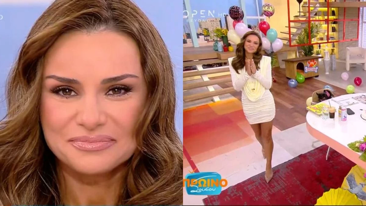 Βούρκωσε η Ελένη Τσολάκη στο πλατό του Πρωινό Σουσου: Το τηλεφώνημα που δέχτηκε για τα γενέθλια της - «Σε αγαπάω»