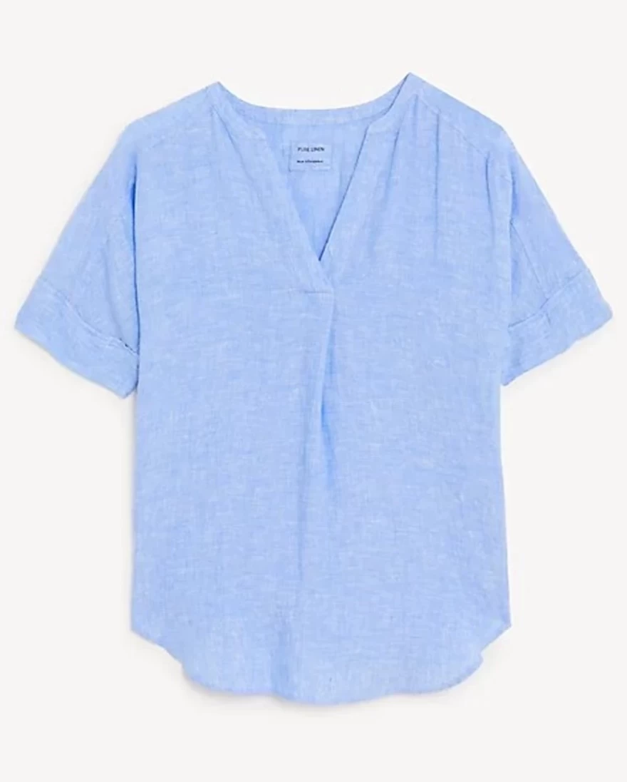 γαλάζια μπλούζα marksandspencer.gr