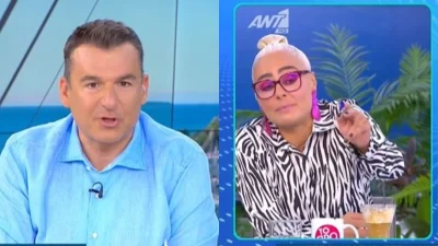 Άγριος καβγάς Γιώργου Λιάγκα - Άριας Καλύβα στον αέρα του Πρωινού: «Το παιχνιδάκι αυτό το δικό σου δεν το συνεχίζω! Με προσβάλει  η στάση σου σήμερα»