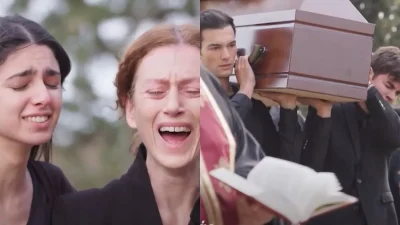 Η γη της ελιάς (15/4): «Μια αποστολή έχει η μάνα όταν φέρνει στον κόσμο παιδιά, να τα κρατάει ζωντανά» - Η ανατριχιαστική σκηνή με το φέρετρο του Φίλιππου