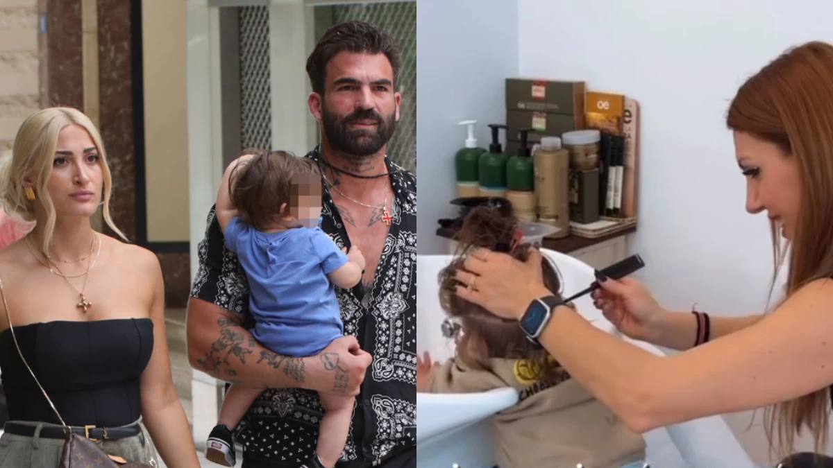Ιωάννα Τούνη: Στο κομμωτήριο με τον γιο της - Αγνώριστος ο μικρός Πάρης μετά το πρώτο του κούρεμα (Βίντεο)