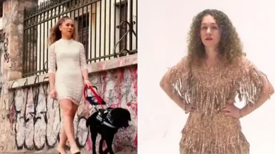 Τζουλιάνα Μπούση - Συγκινεί το πρώτο μοντέλο με οπτική αναπηρία στην Ελλάδα: «Γιατί ο κόσμος μας είναι τόσο πίσω;»