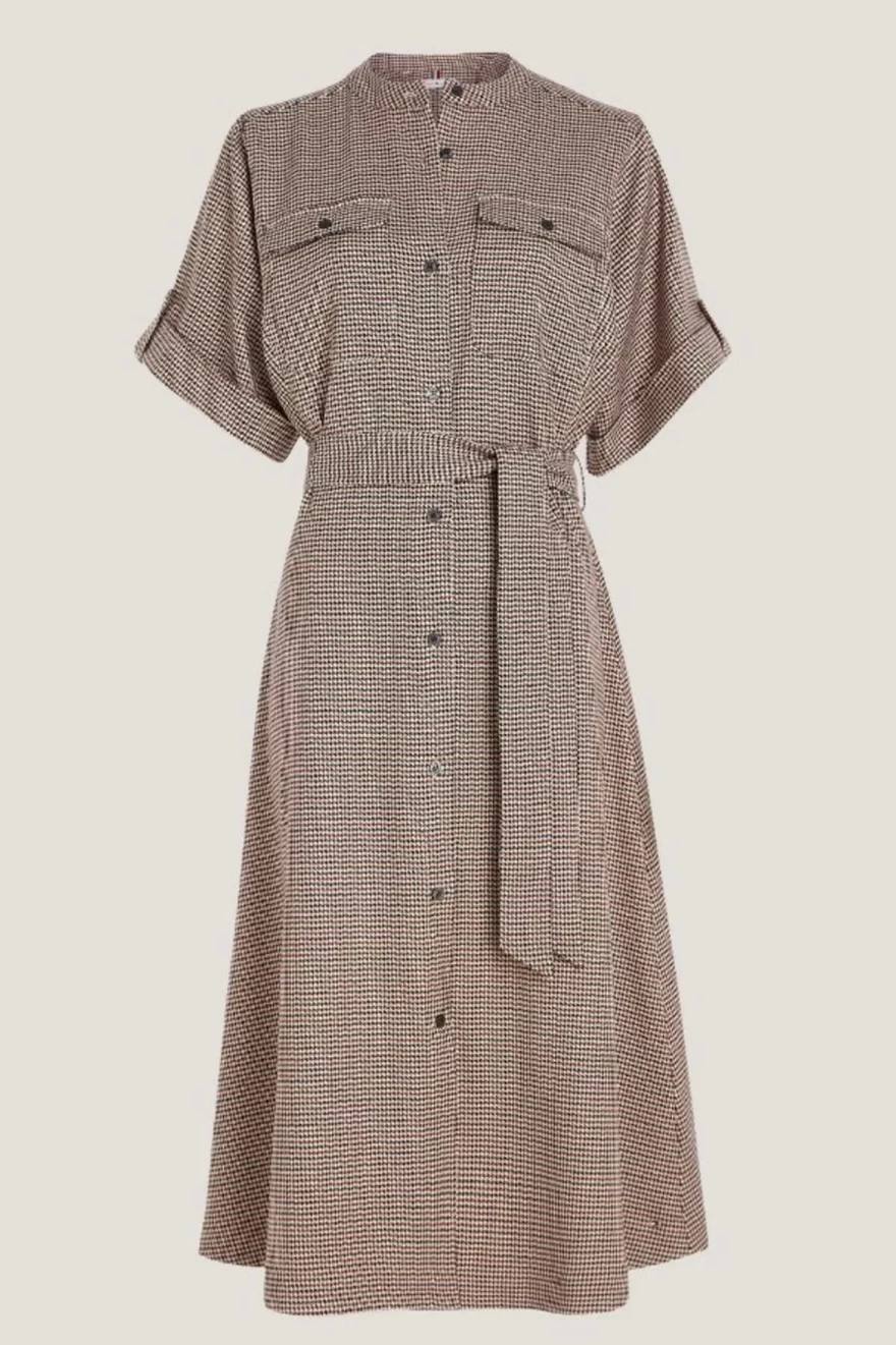 καρό φόρεμα