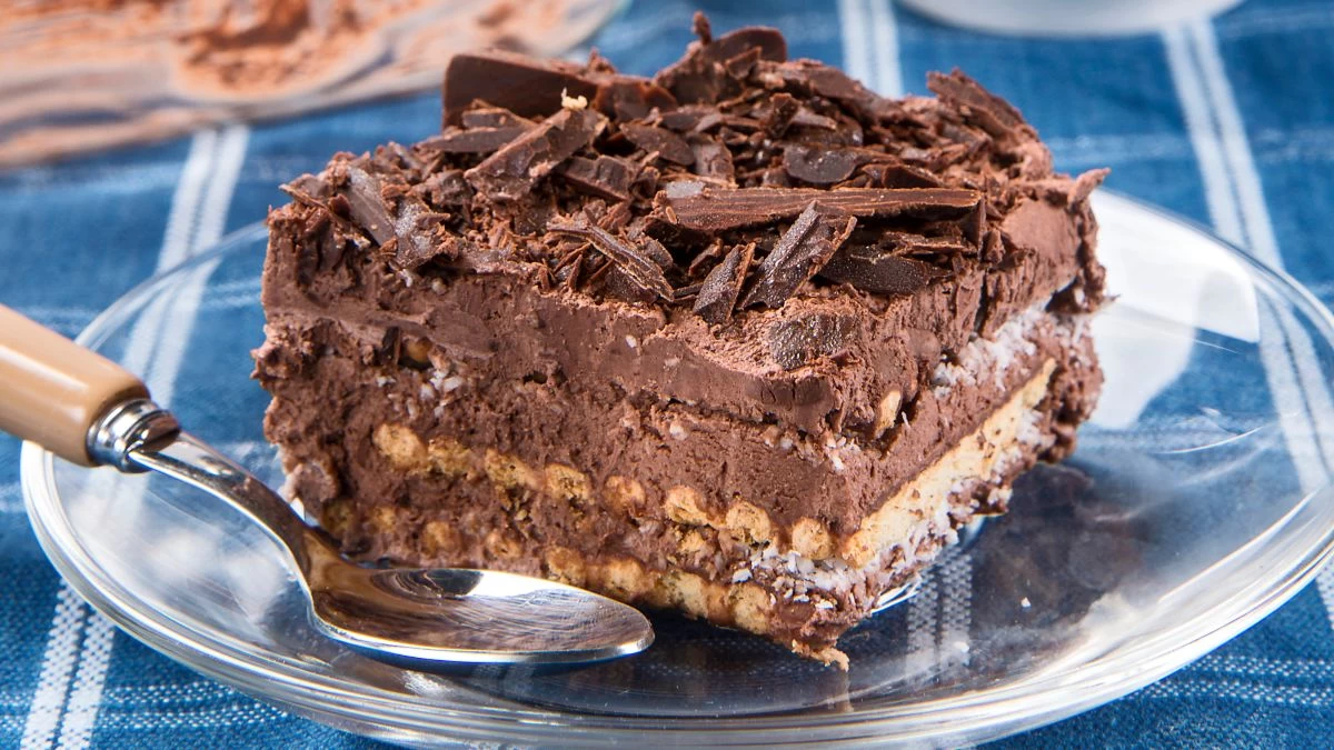 Κέικ ψυγείου σοκολάτα χωρίς μίξερ - Πανεύκολο και πεντανόστιμο