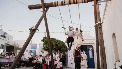 5o  Φεστιβάλ "Η κούνια της Λαμπρής": Το γνωστό έθιμο του Πάσχα αναβιώνει και φέτος στην Κύθνο