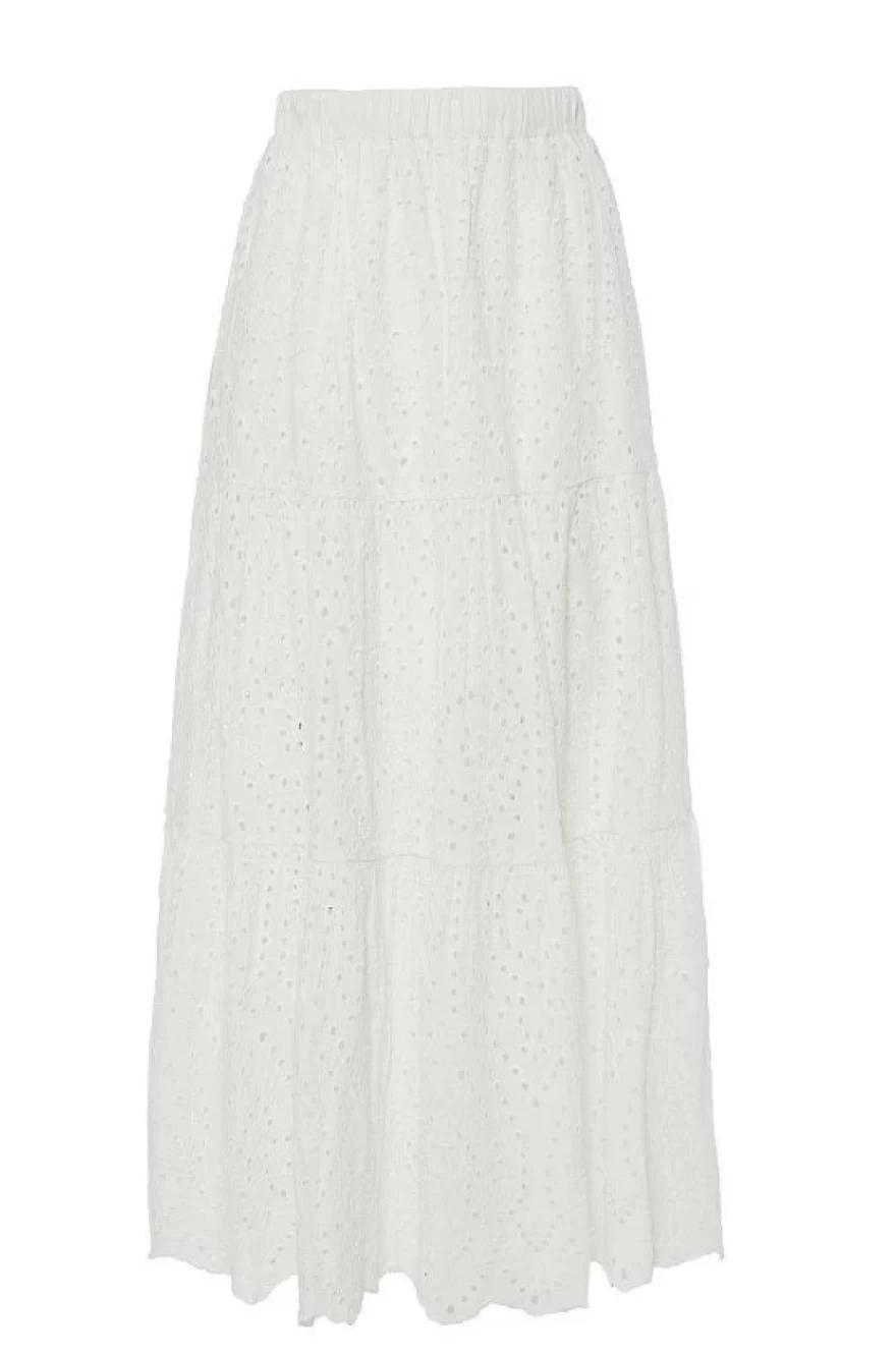 φούστα λευκή