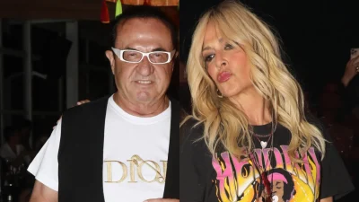 Άννα Βίσση - Λευτέρης Πανταζής: Η κοινή εμφάνιση και το τρυφερό φιλί στο στόμα