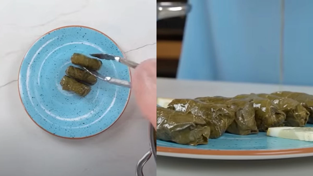 Ντολμαδάκια γιαλαντζί: Το μυστικό στη γέμιση για να βγουν αφράτα - Πώς θα τυλίξετε σωστά το φύλλο για να μην ανοίξει στο μαγείρεμα