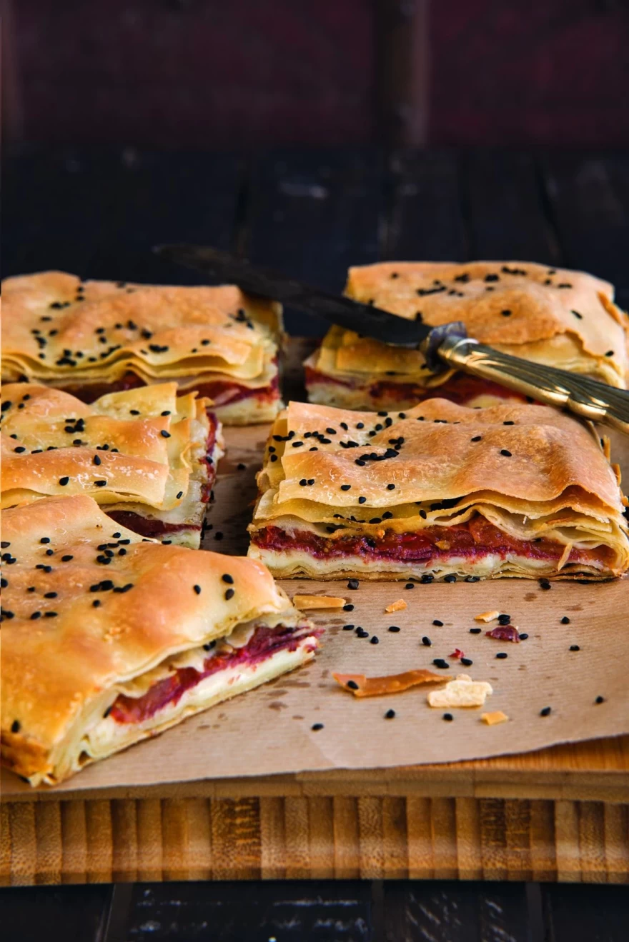 παστουρμαδόπιτας Καππαδοκίας