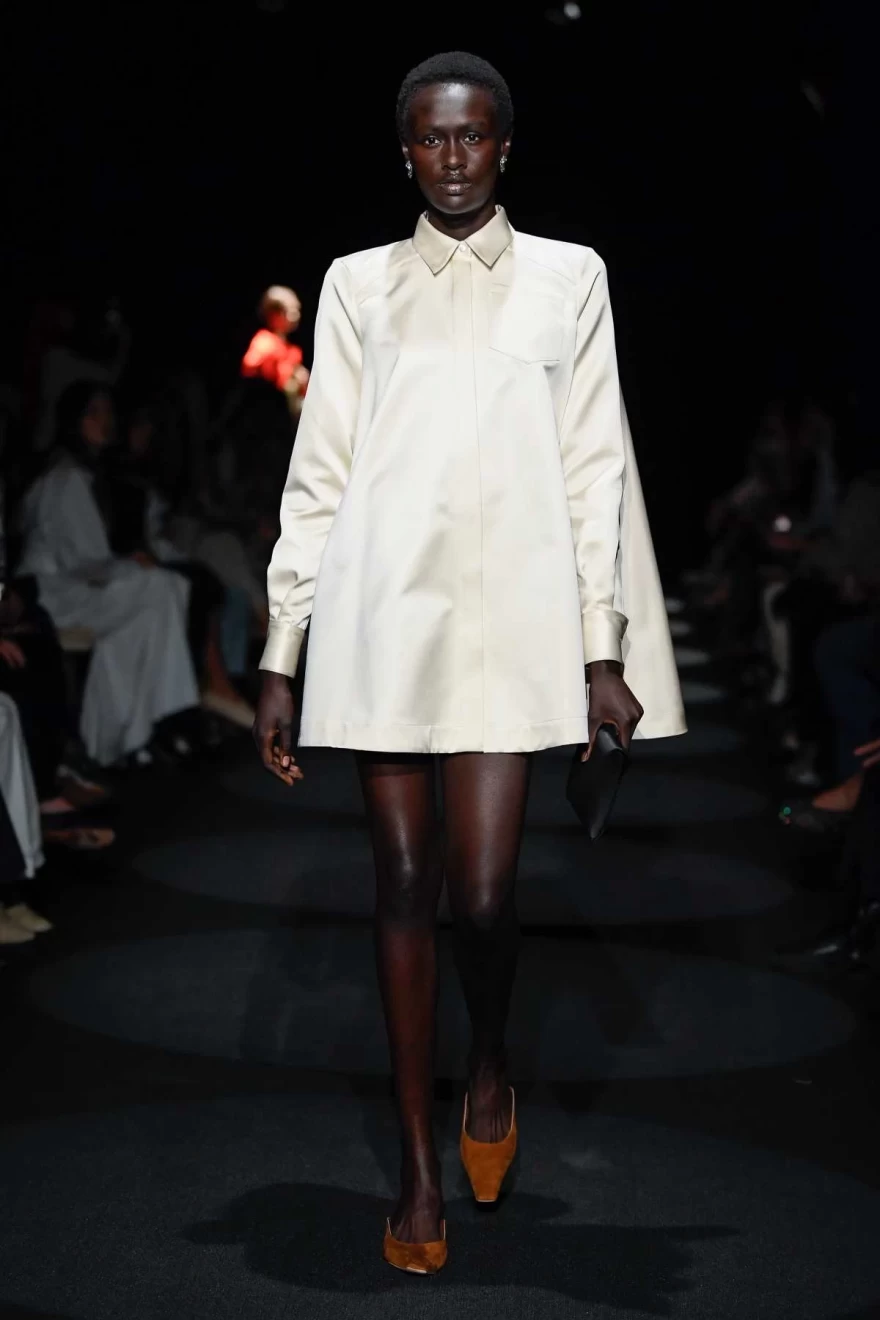 shirt dress catwalk
