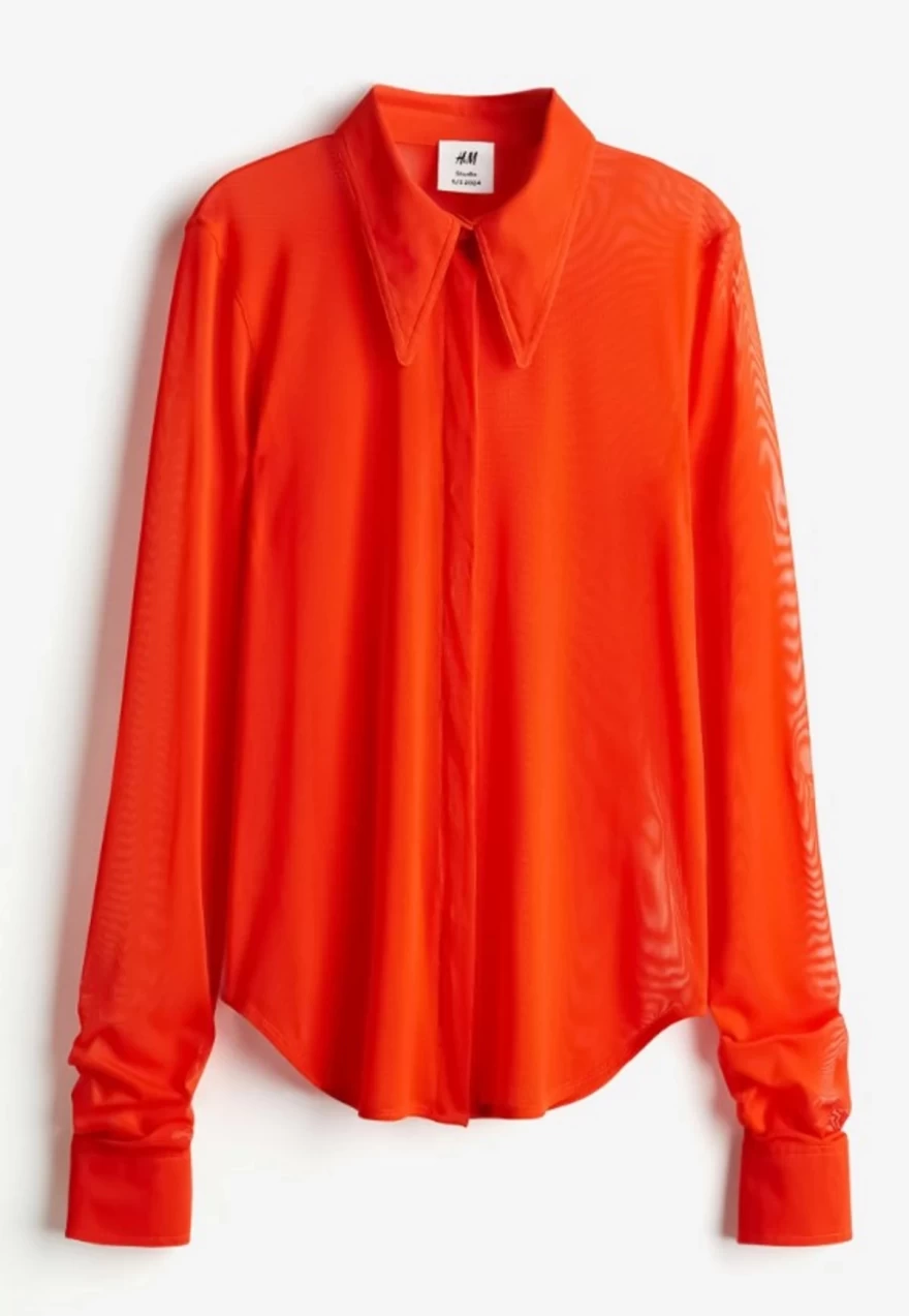 πορτοκαλί πουκάμισο