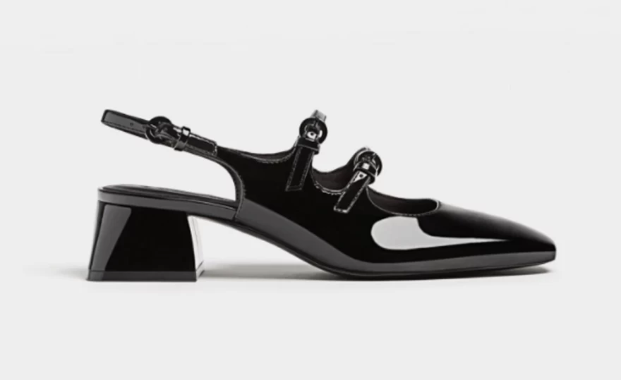 γόβες με μπαρέτες