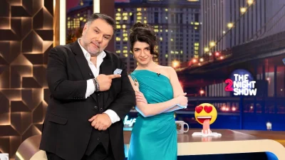 The 2Night Show: Η Άννα Λουιζίδη μιλάει για όλα στον Γρηγόρη Αρναούτογλου