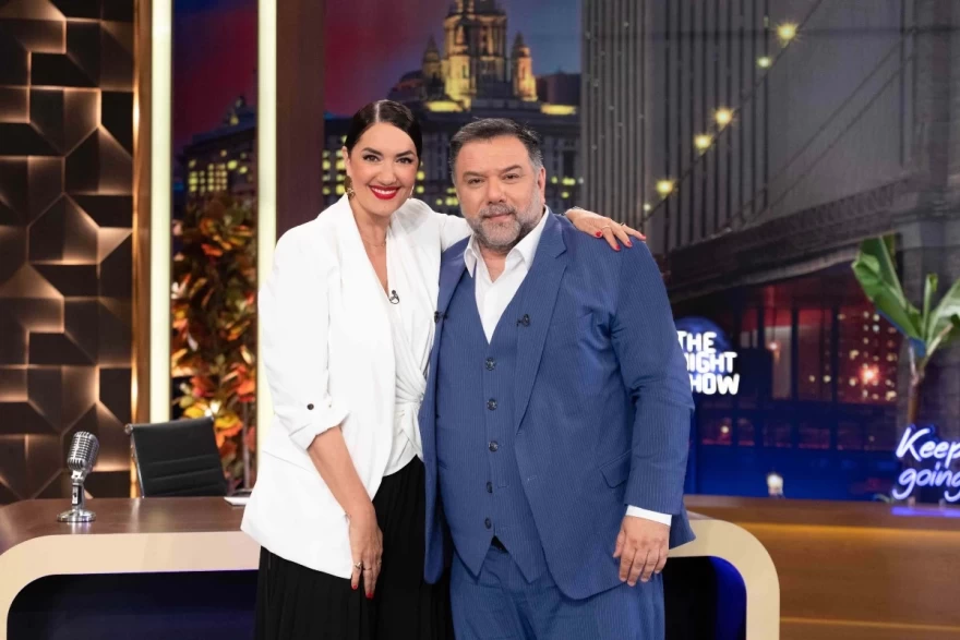 The 2Night Show Νόνη Δούνια