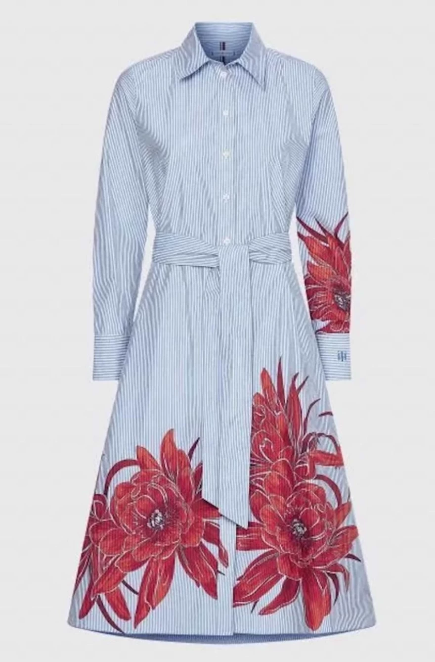 φόρεμα με λουλούδια