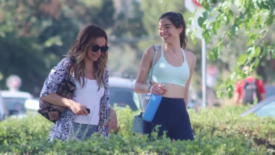 «Ποια είναι η Δέσποινα και ποια η Μελίνα;» - Αγνώριστες Βανδή & Νικολαΐδη στο γυμναστήριο του Αλέξανδρου Πολυχρονιάδη