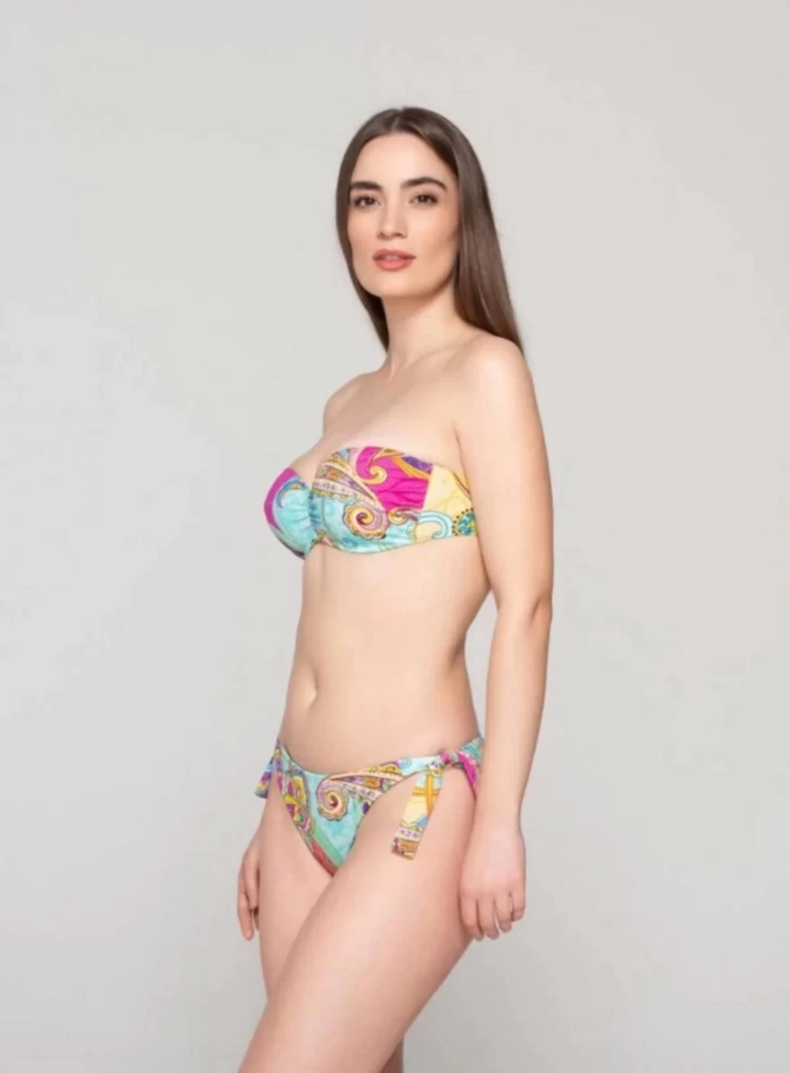 εμπριμέ μπικίνι στράπλες lunasplendida.com