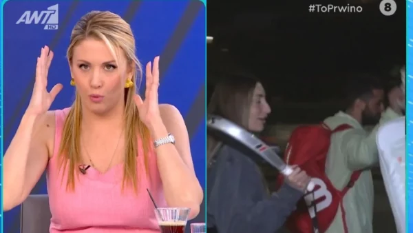 Άρης Σοϊλέδης: Η κοινή εμφάνιση με τη νέα σύντροφό του μπροστά στις τηλεοπτικές κάμερες - Δεν κρύβουν τον έρωτά τους