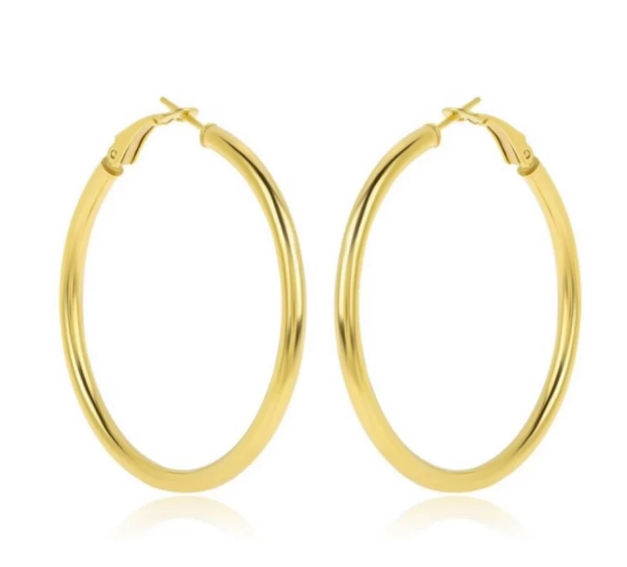 κρίκοι χρυσαφί joolsilver